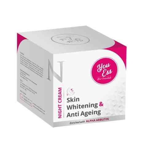 YouEss Anti-Ageing and Skin Whitening Night Cream 50gm